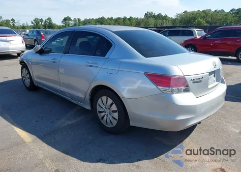 2008 Honda Accord 2.4 Lx z USA, uszkodzony, nr VIN 1HGCP26358A031130